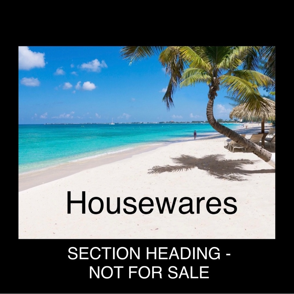 NOT FOR SALE - For Your Home